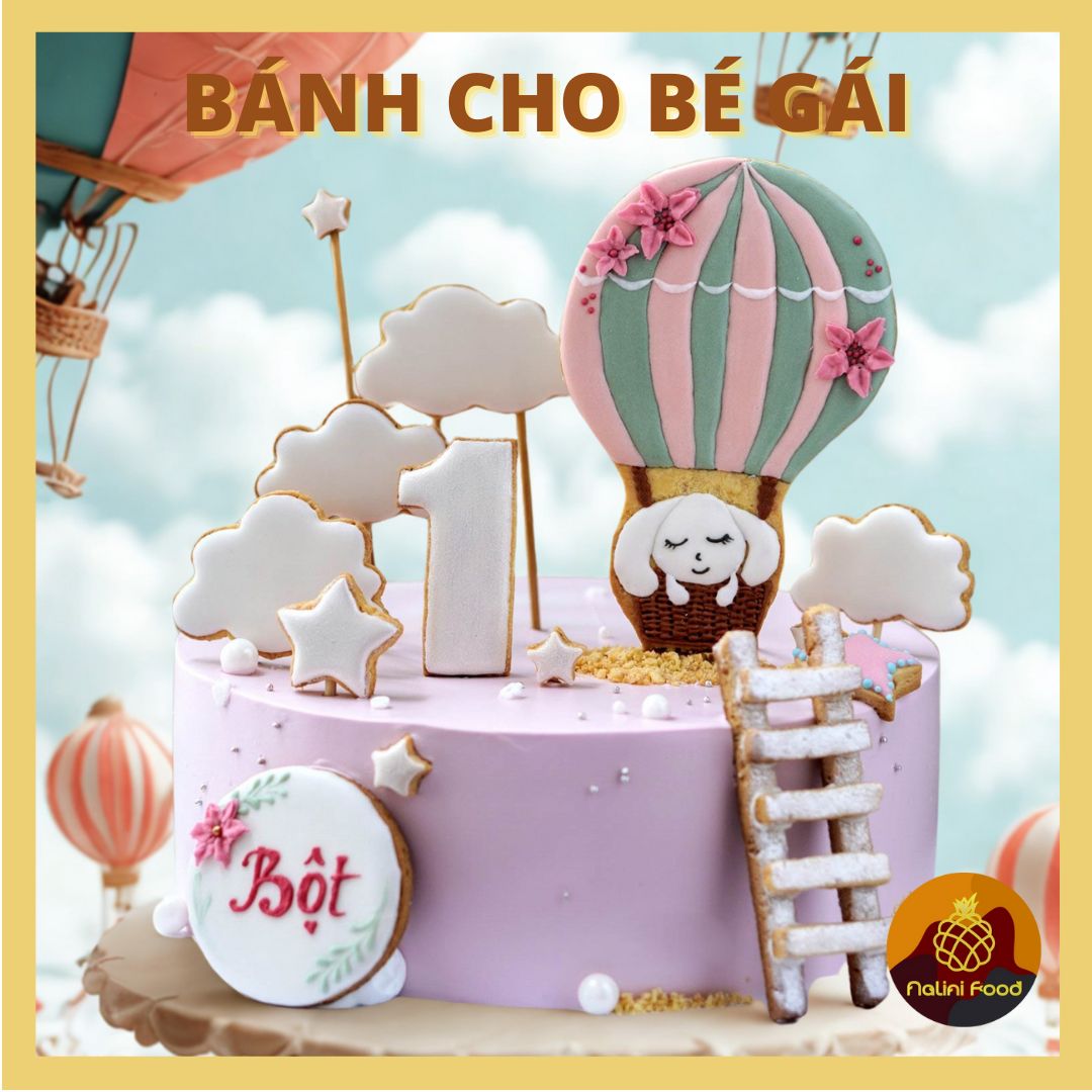 bánh sinh nhật bé gái